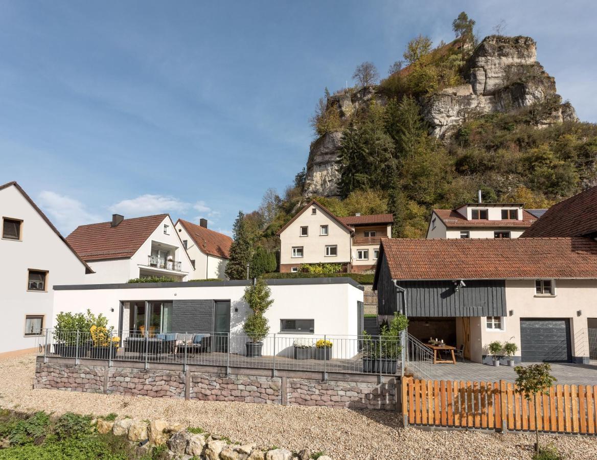 Bungalow-Ferienhaus Pottenstein Exteriér fotografie